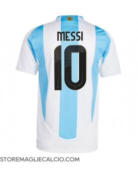 Argentina Lionel Messi #10 Maglia Gara Casa Repliche Copa America 2024